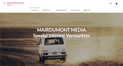 Desktop Screenshot of media.mairdumont.com